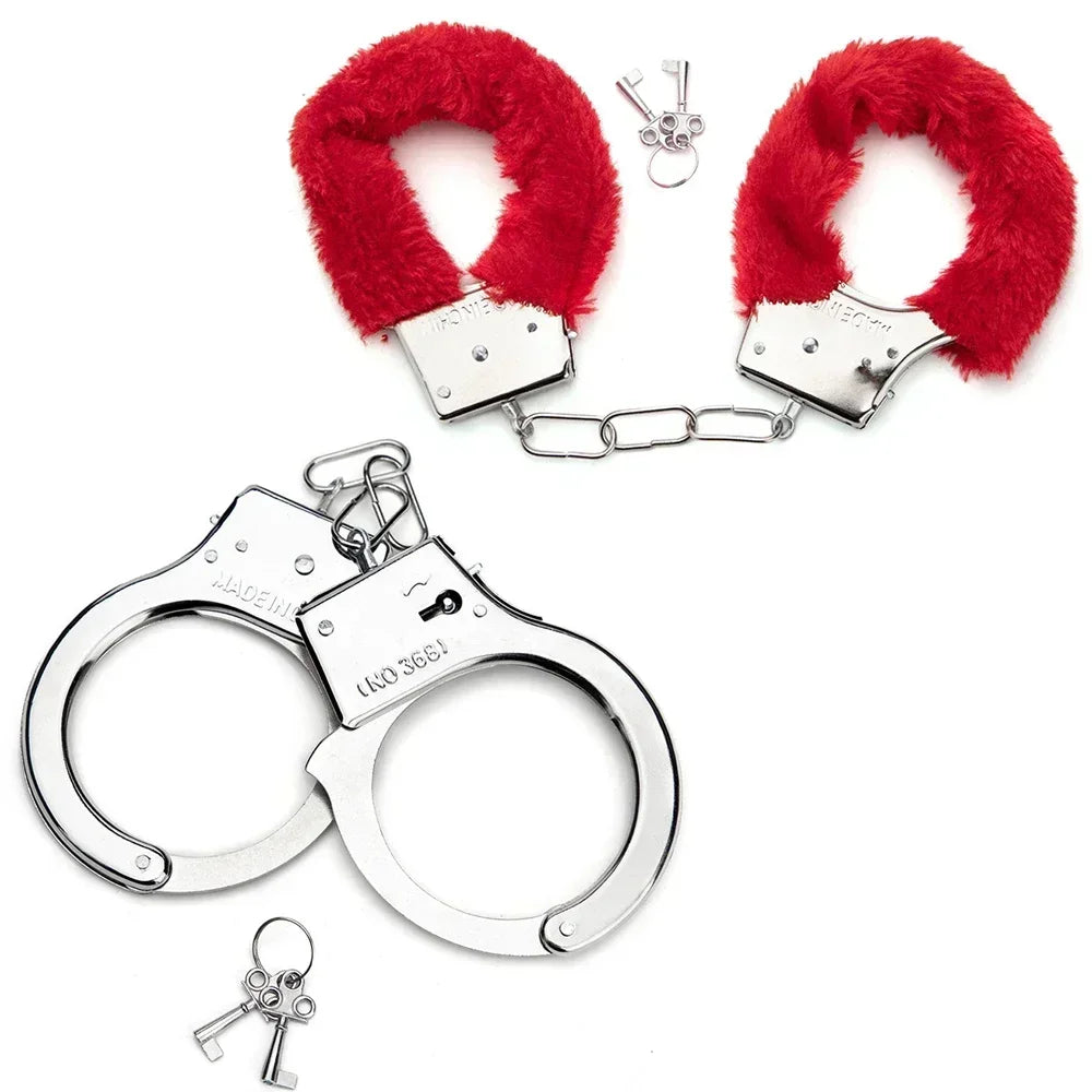 Erotische Accessoires Sexspielzeuge 2 Stück BDSM Bondage Handschellen für Fesseln Manschetten Fetisch Erwachsene Paare Spiele Juguetes Sexuales Geschenk