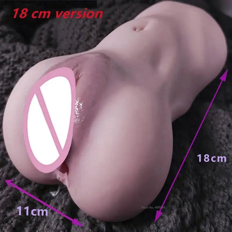 Echtes Vagina-Spielzeug, Sexpuppe, Masturbatoren, Sext-Spielzeug für Männer, Silikon-Pussies, erotisches Spielzeug, Gadgets, 2-in-1-Muschi für Männer, 18 Muschi, Anal