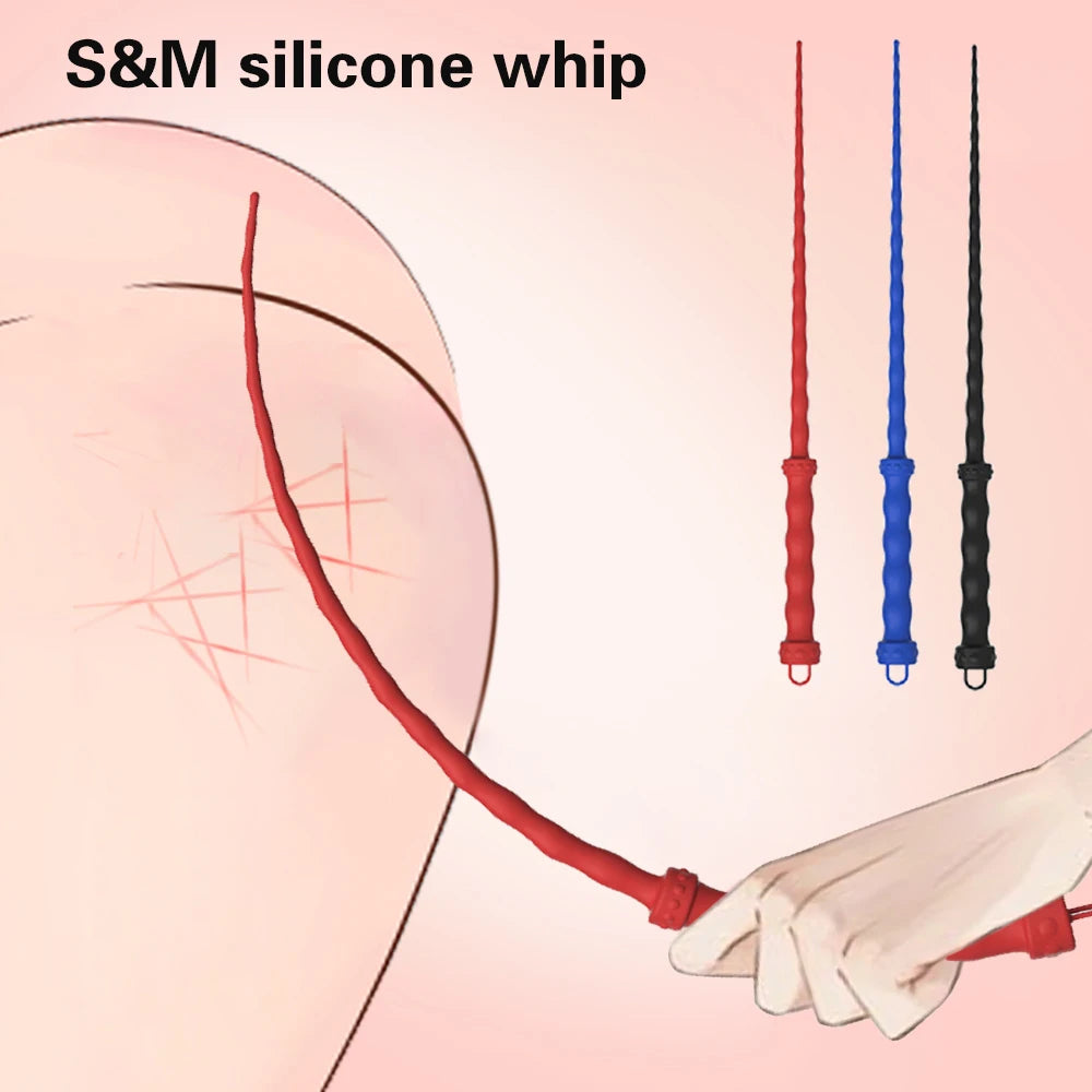 Sexspielzeug für Paare, Fetisch, BDSM, Boutique, Reitgerte, Keuschheit, erotische Frauen, Silikonpeitsche, Bondage, Flirt, Spanking-Spielzeug 18