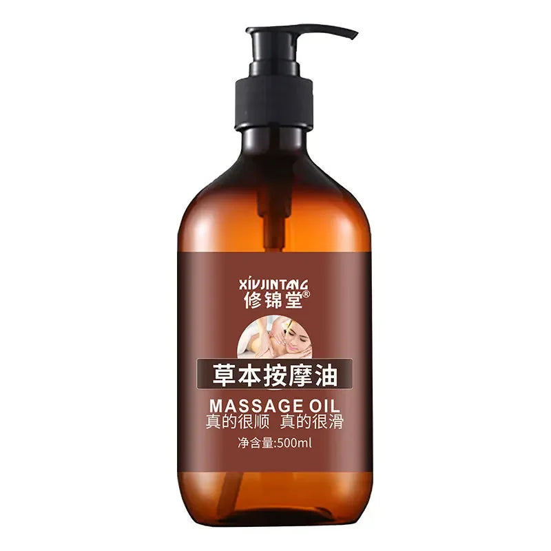 500 ml Körpermassageöl, reine ätherische Öle, lindert Stress für organische Körpermassage, entspannt Schönheit und Gesundheit