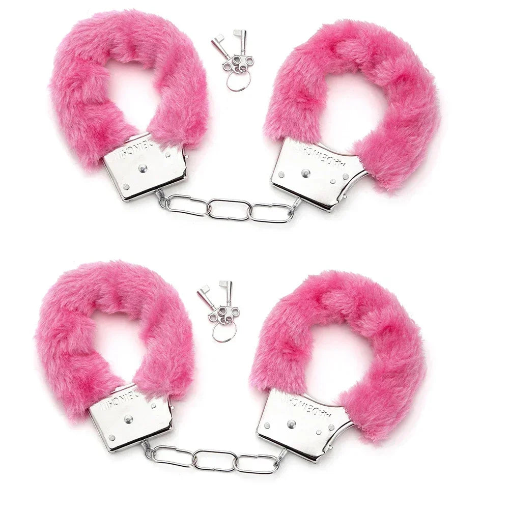 Erotische Accessoires Sexspielzeuge 2 Stück BDSM Bondage Handschellen für Fesseln Manschetten Fetisch Erwachsene Paare Spiele Juguetes Sexuales Geschenk