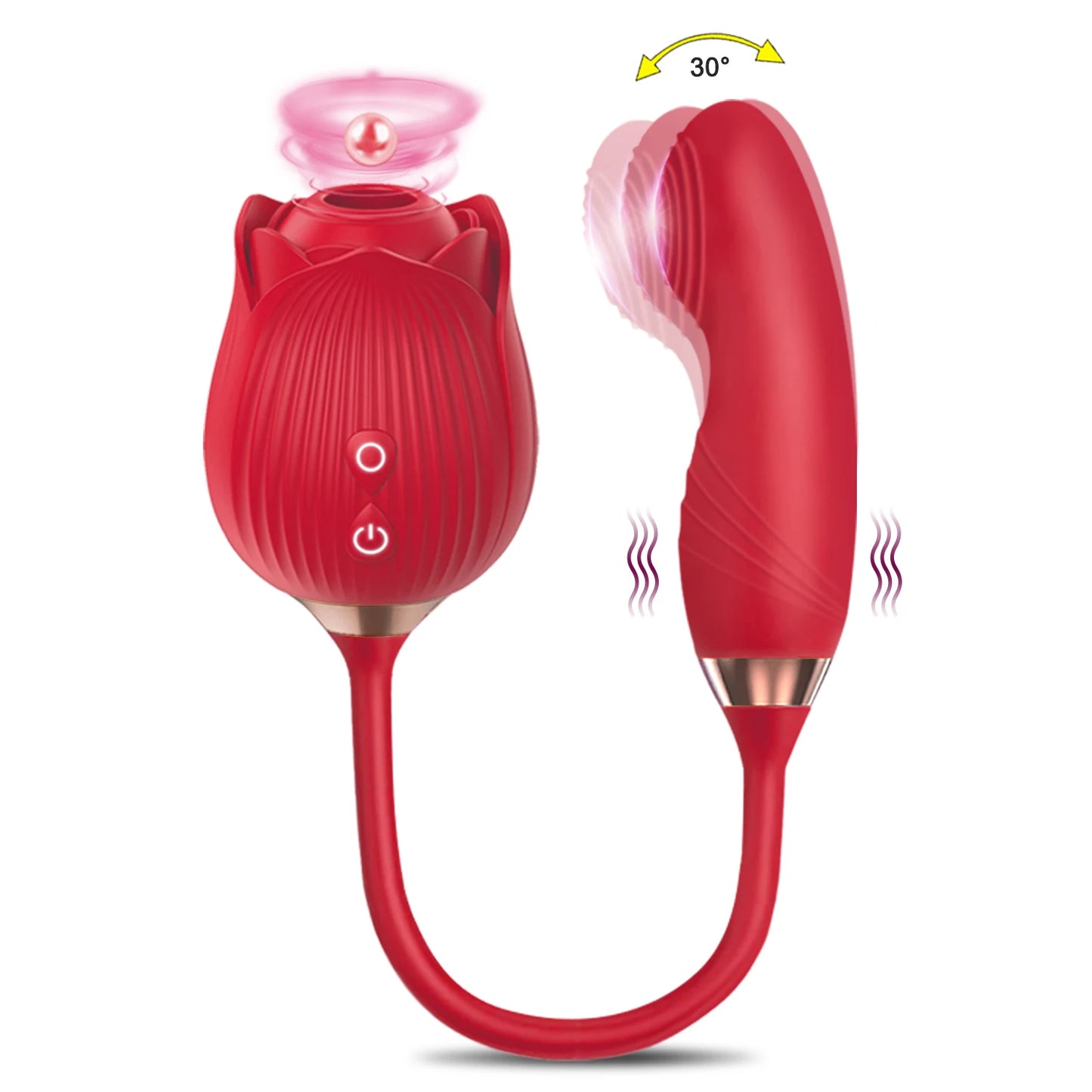Leistungs starke Rose saugen Vibrator weibliche Klitoris Kitzler Sauger Vakuum Nippel Stimulator Liebe Ei sexy Spielzeug Waren für Frauen Erwachsene 18