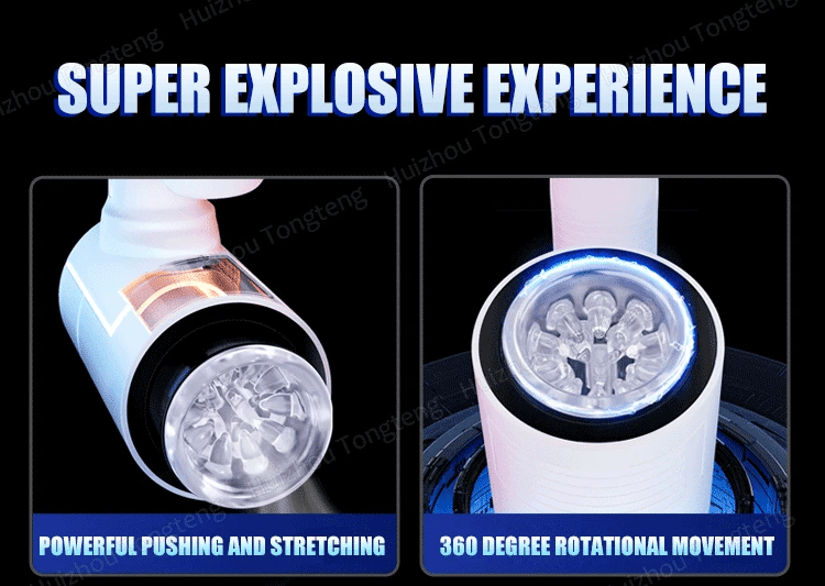Masturbator Für Männer Automatische Teleskop Silikon Vagina Masturbation Anal Blowjob Oral Pussy Stimulator Sex Spielzeug Erwachsene Waren