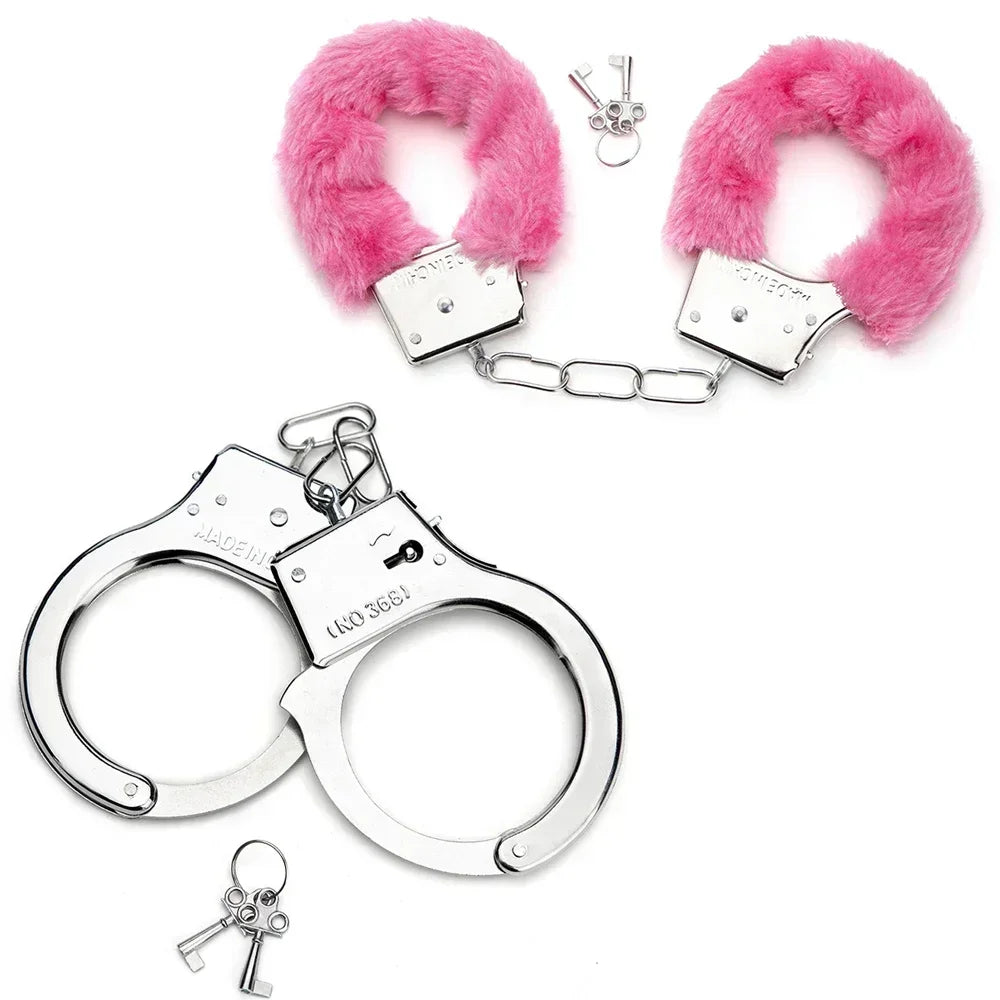 Erotische Accessoires Sexspielzeuge 2 Stück BDSM Bondage Handschellen für Fesseln Manschetten Fetisch Erwachsene Paare Spiele Juguetes Sexuales Geschenk