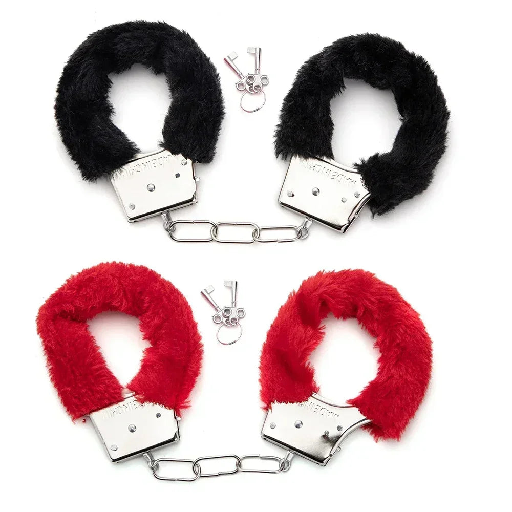 Erotische Accessoires Sexspielzeuge 2 Stück BDSM Bondage Handschellen für Fesseln Manschetten Fetisch Erwachsene Paare Spiele Juguetes Sexuales Geschenk
