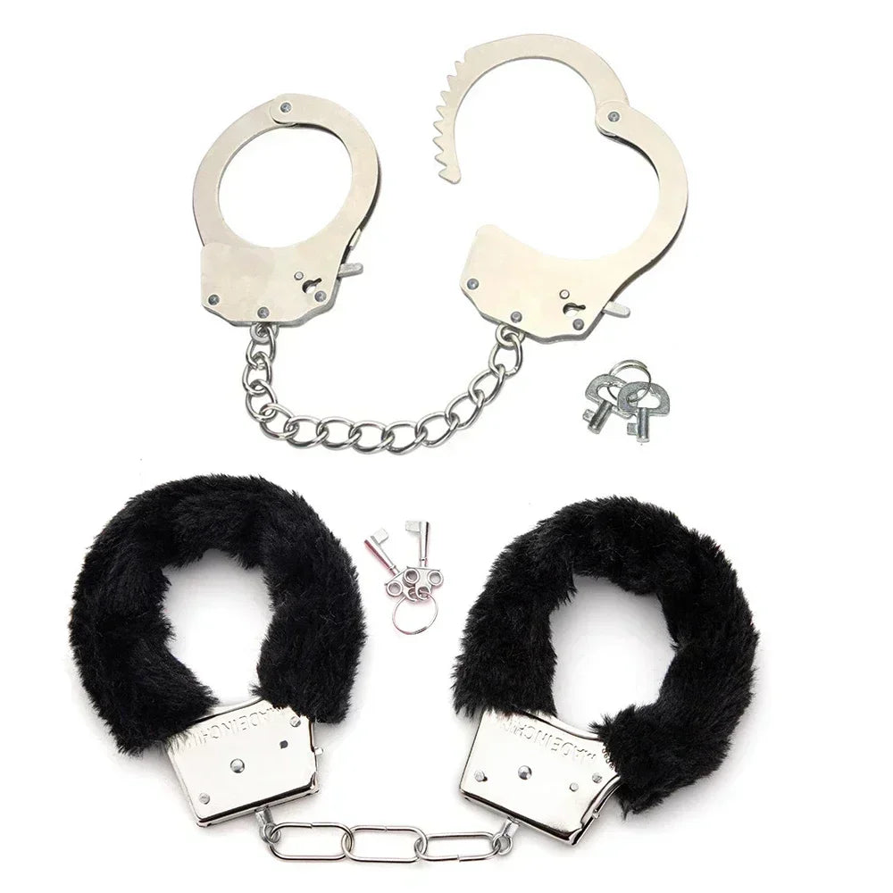 Erotische Accessoires Sexspielzeuge 2 Stück BDSM Bondage Handschellen für Fesseln Manschetten Fetisch Erwachsene Paare Spiele Juguetes Sexuales Geschenk