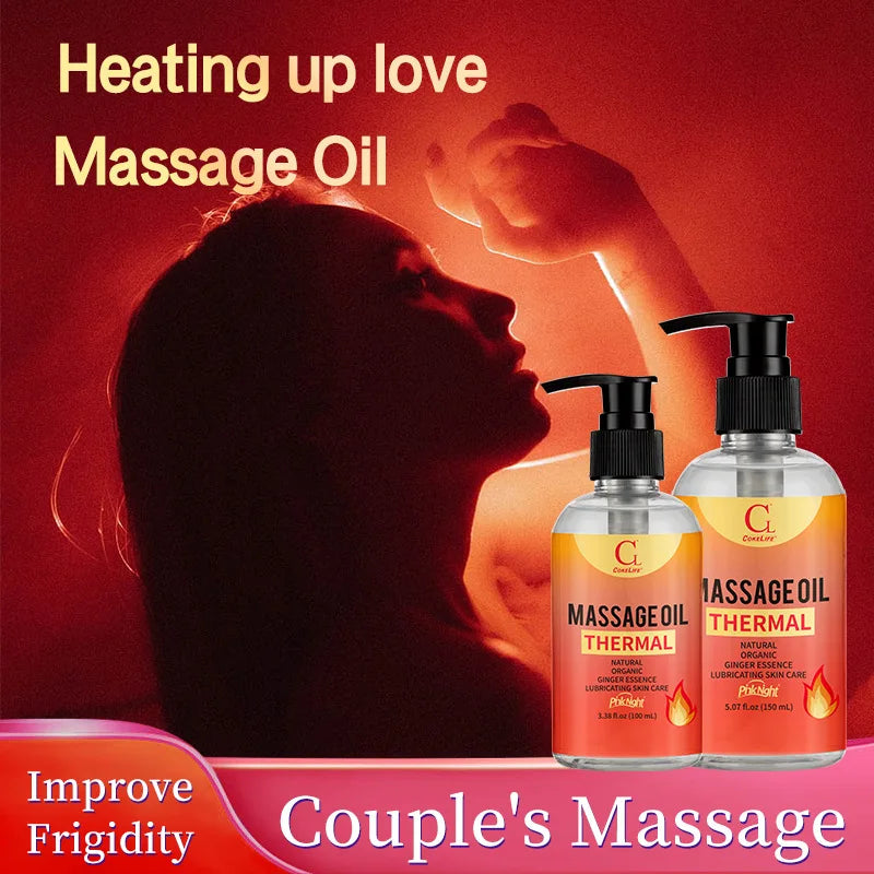 Heat Sensation Massageöl befeuchtet die Haut Sexöl