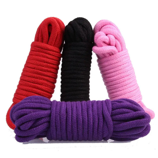 Bdsm Fetisch Erwachsene Produkte Frauen Sm Körper Bondage Sex Schaukel Paare Baumwolle Seil Bindung Erotische Set Handgelenk Und Fußfesseln Sex Spielzeug