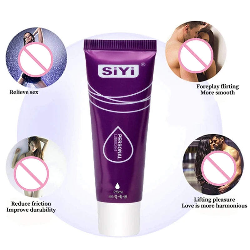 SIYI Schmiergel 25ML Instrumentenschmiermittel Paar Sexy Gleitmittel für den menschlichen Körper