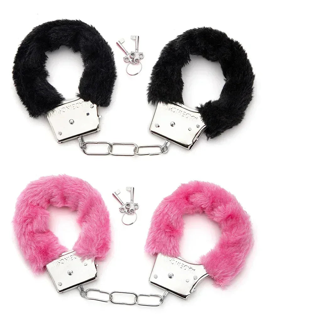 Erotische Accessoires Sexspielzeuge 2 Stück BDSM Bondage Handschellen für Fesseln Manschetten Fetisch Erwachsene Paare Spiele Juguetes Sexuales Geschenk