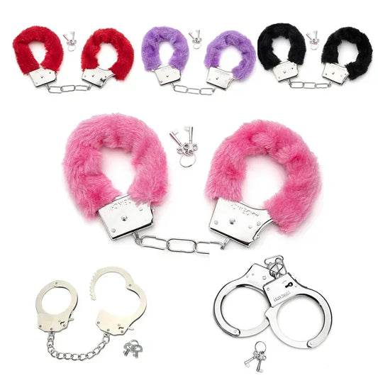 Erotische Accessoires Sexspielzeuge 2 Stück BDSM Bondage Handschellen für Fesseln Manschetten Fetisch Erwachsene Paare Spiele Juguetes Sexuales Geschenk