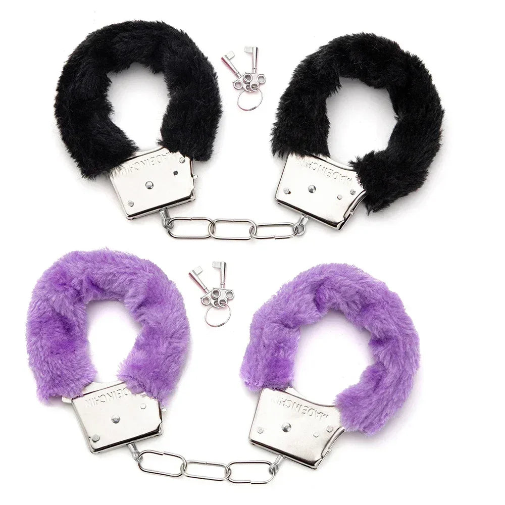 Erotische Accessoires Sexspielzeuge 2 Stück BDSM Bondage Handschellen für Fesseln Manschetten Fetisch Erwachsene Paare Spiele Juguetes Sexuales Geschenk