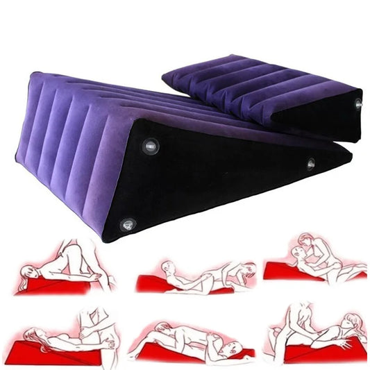 Sex aufblasbare Kissen Sofa sexy Kissen Paare lieben Position Körper Keil Erotik Spielzeug BDSM liegend Möbel Erwachsene Spiele Sextoys