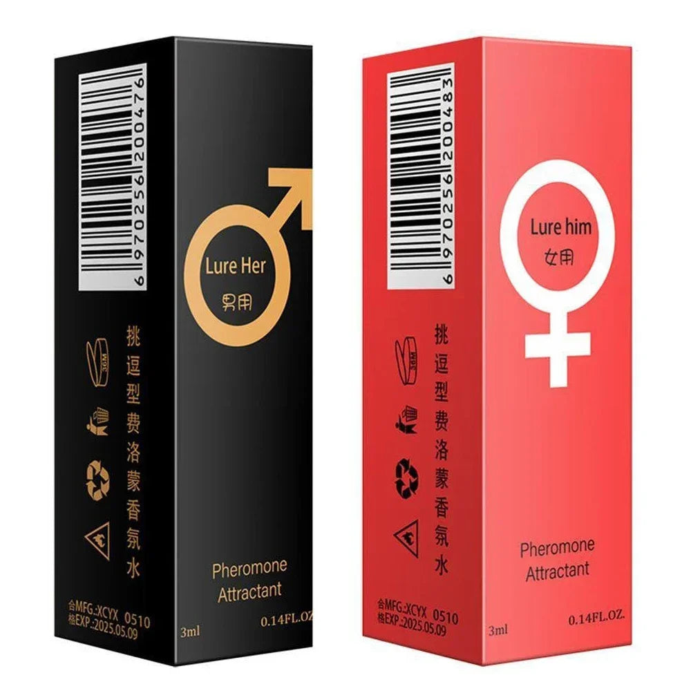 3 ml Pheromon-Parfüm, Aphrodisiakum, Frau, Orgasmus, Körperspray, Flirt-Pheromon, lockt Mädchen, duftendes Wasser für Männer, Gleitmittel 3Q11C