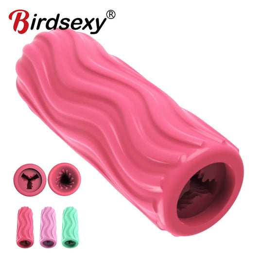 Weiche Vaginal Masturbator Tasse Für Männliche Schäumen Realistische Penis Saugen Masturbator Tasche Pussy Blowbot Spielzeug Sexy Spielzeug Für Erwachsene