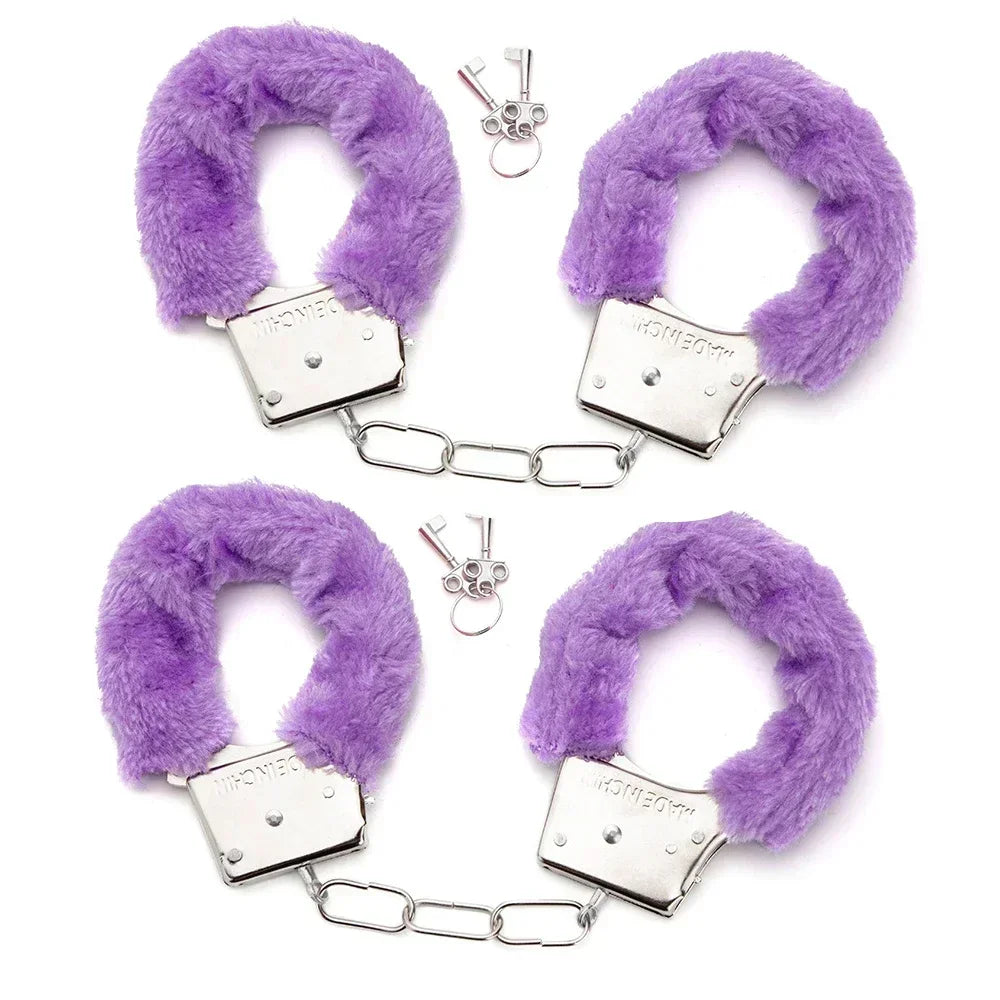 Erotische Accessoires Sexspielzeuge 2 Stück BDSM Bondage Handschellen für Fesseln Manschetten Fetisch Erwachsene Paare Spiele Juguetes Sexuales Geschenk