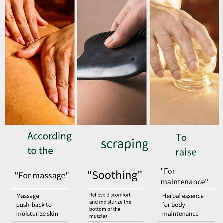 500 ml Körpermassageöl, reine ätherische Öle, lindert Stress für organische Körpermassage, entspannt Schönheit und Gesundheit