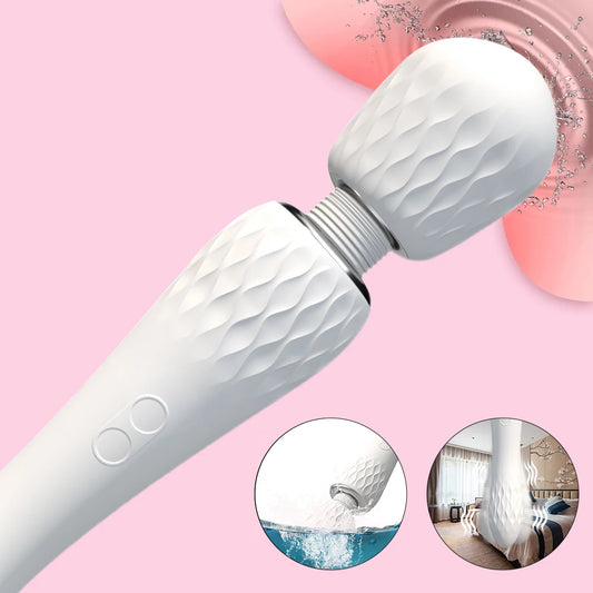 Sexy Toys Doppelköpfiger Vibrator für Frauen AV Zauberstab Masturbator Großer leistungsstarker Klitorisstimulationsvibrator Masturbadores