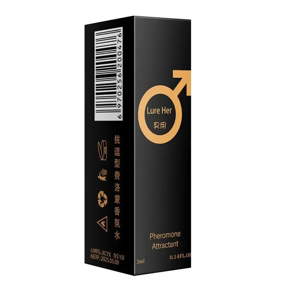 3 ml Pheromon-Parfüm, Aphrodisiakum, Frau, Orgasmus, Körperspray, Flirt-Pheromon, lockt Mädchen, duftendes Wasser für Männer, Gleitmittel 3Q11C
