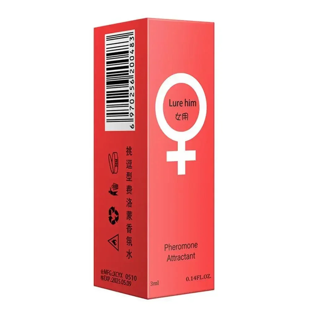 3 ml Pheromon-Parfüm, Aphrodisiakum, Frau, Orgasmus, Körperspray, Flirt-Pheromon, lockt Mädchen, duftendes Wasser für Männer, Gleitmittel 3Q11C