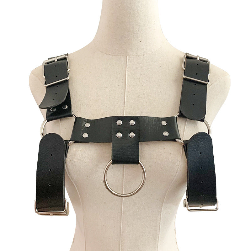 Studded Chest Harness